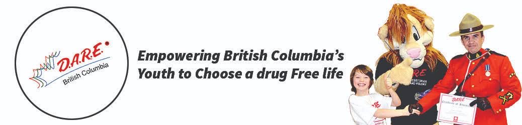 D.A.R.E. (Drug Abuse Resistance Education) British Columbia Society logo